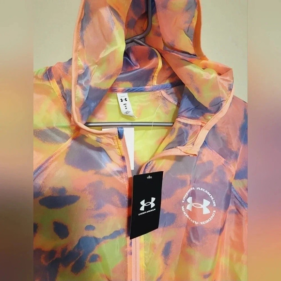 Under Armour Run Storm Up Light Sport Windbreak Jacket size L - Picture 6 of 13